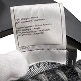 シャネル CHANEL カシミヤ混ノーカラージャケット 38(約Mサイズ)  アルパカ・カシミヤ レディース ノーカラージャケット