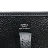 エルメス HERMES エヴリンTPM  W刻 ブラック　SV金具 トリヨン レディース ショルダーバッグ