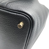 エルメス HERMES ピコタンロックPM W刻 ブラック　ゴールド金具 トリヨン レディース ハンドバッグ