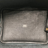 エルメス HERMES ピコタンロックPM W刻 ブラック　ゴールド金具 トリヨン レディース ハンドバッグ