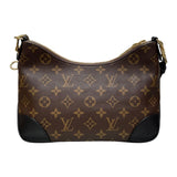 ルイ・ヴィトン LOUIS VUITTON ブローニュMM M45831 ブラウン/ゴールド金具 モノグラムキャンバス レディース ハンドバッグ