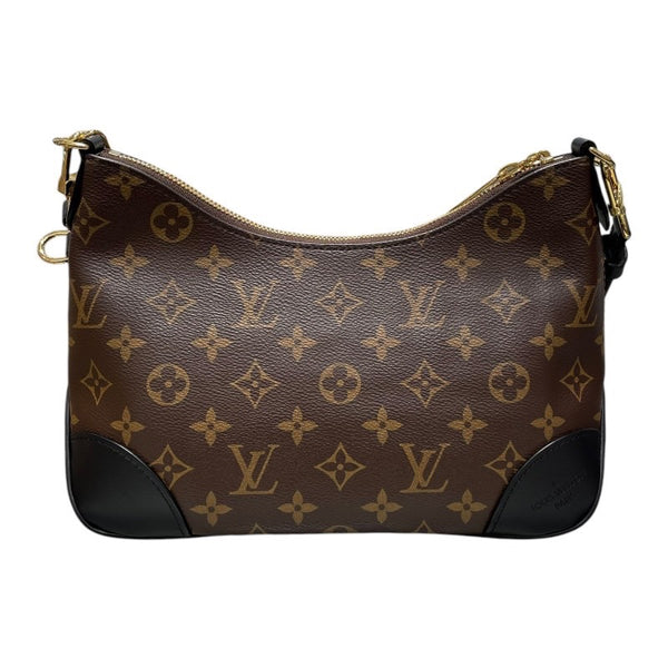 ルイ・ヴィトン LOUIS VUITTON ブローニュMM M45831 ブラウン/ゴールド金具 モノグラムキャンバス レディース ハンドバッグ