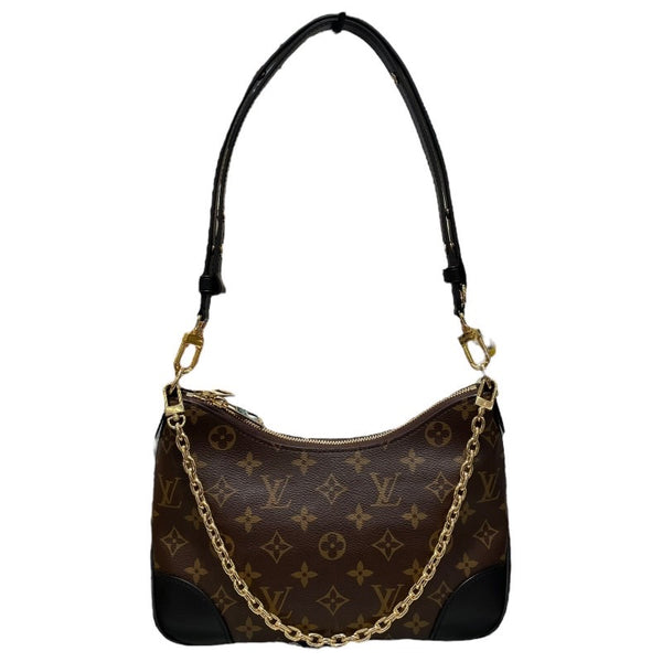ルイ・ヴィトン LOUIS VUITTON ブローニュMM M45831 ブラウン/ゴールド金具 モノグラムキャンバス レディース ハンドバッグ