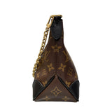 ルイ・ヴィトン LOUIS VUITTON ブローニュMM M45831 ブラウン/ゴールド金具 モノグラムキャンバス レディース ハンドバッグ