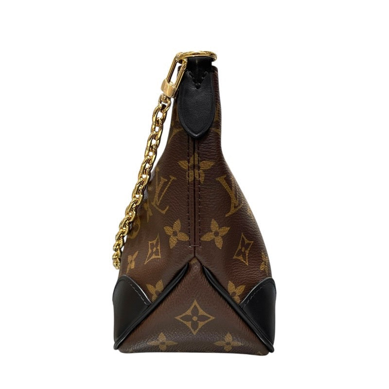 ルイ・ヴィトン LOUIS VUITTON ブローニュMM M45831 ブラウン/ゴールド金具 モノグラムキャンバス レディース ハンドバッグ