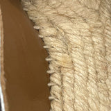 エルメス HERMES エスパドリーユフラットシューズ シルバー レディース その他靴