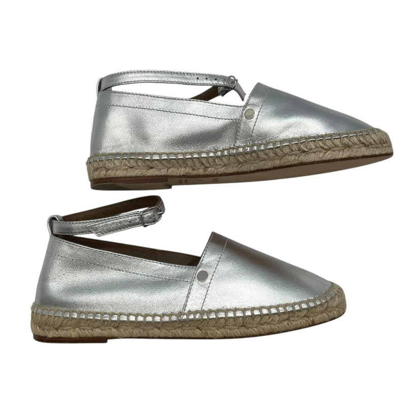 HERMES エルメス エスパドリーユ エルメス HERMES エスパドリーユフラットシューズ シルバー