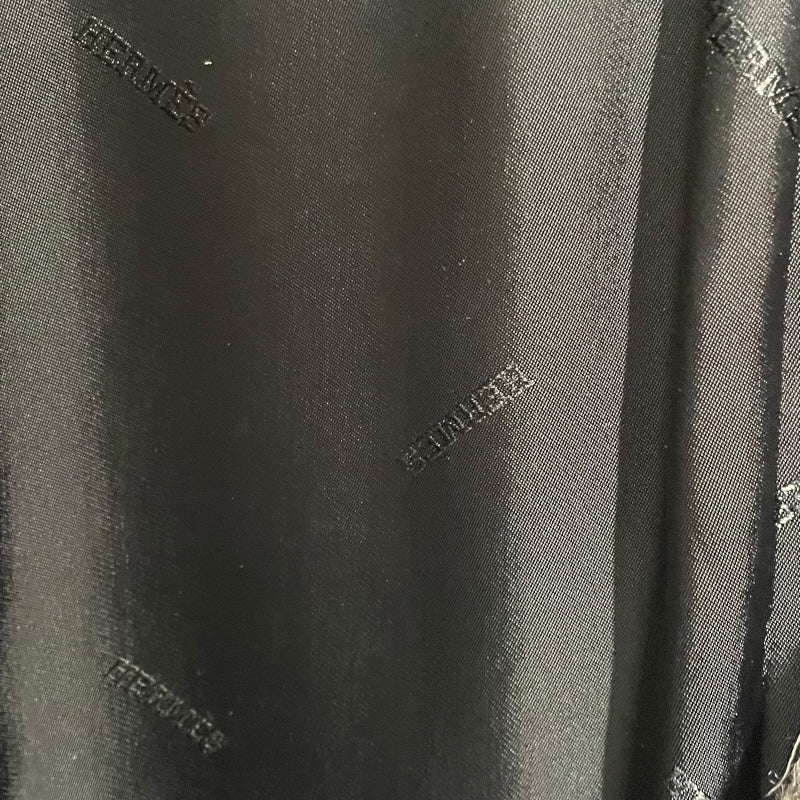 エルメス HERMES グレンチェックダブルブレストウールコート グレー ウール メンズ その他アウター