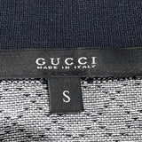 グッチ GUCCI ディアマンテ総柄ポロシャツ 251624 グレー コットン コットン メンズ ポロシャツ