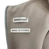 エルメス HERMES シルクノースリーブワンピース ベージュ シルク シルク レディース ワンピース
