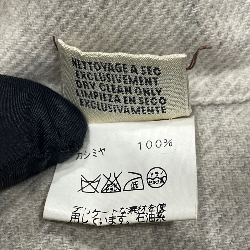 エルメス HERMES ノースリーブワンピース グレー カシミヤ レディース ワンピース