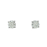 ハリーウィンストン HARRY WINSTON ラウンドカットダイヤピアス Pt950 ダイヤモンド ジュエリー