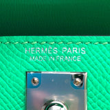 エルメス HERMES ミニケリー2トリコロール W刻 ヴェールユッカ/ヴェールフィズ ヴォーエプソン レディース ショルダーバッグ