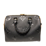ルイ・ヴィトン LOUIS VUITTON スピーディバンドリエール25 M58524 ブラックｘレオパード柄 モノグラムアンプラント レディース ハンドバッグ