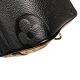 ルイ・ヴィトン LOUIS VUITTON スピーディバンドリエール25 M58524 ブラックｘレオパード柄 モノグラムアンプラント レディース ハンドバッグ