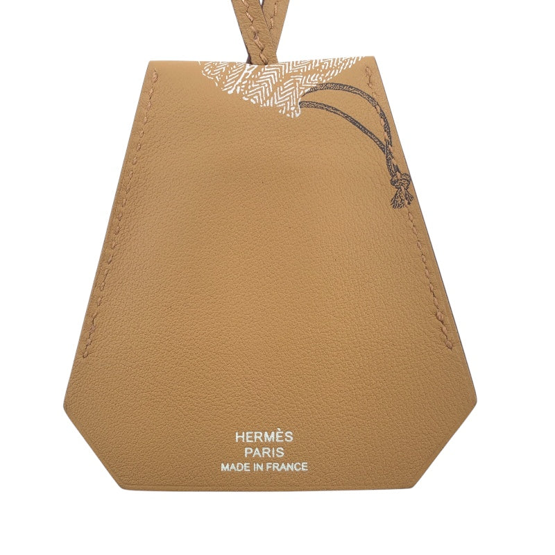 エルメス HERMES クロシェット　インアンドアウト　ネックレス ビスキュイ　SV金具 スイフト アクセサリー