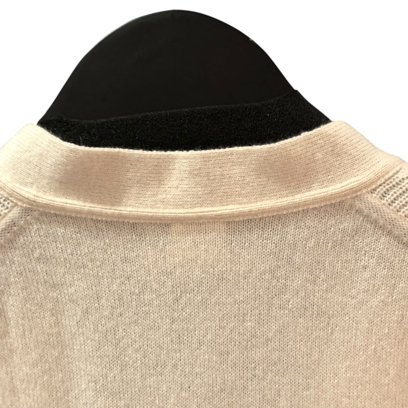 エルメス HERMES カシミアカーディガン 4E2701D1 クリーム カシミア レディース カーディガン