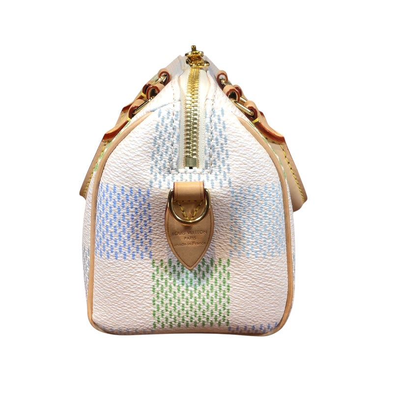 【Louis Vuitton】スピーディバンドリエール20 ダミエピスタチオ LOUIS VUITTON ルイヴィトン ハンドバッグ ダミエ スピーディ