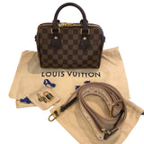 ルイ・ヴィトン LOUIS VUITTON スピーディ・バンドリエール20 N40489 ブラウン ダミエ レディース ハンドバッグ