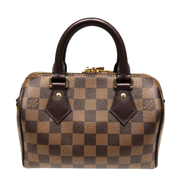 ルイ・ヴィトン LOUIS VUITTON スピーディ・バンドリエール20 N40489 ブラウン ダミエ レディース ハンドバッグ