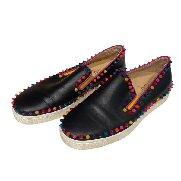 Christian Louboutin/レディース スタッズ Christian Louboutin (クリスチャン ルブタン) レザー スタッズ