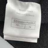 シャネル CHANEL ツイードガウチョパンツ P54700 ブラック ウール レディース パンツ