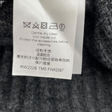 ルイ・ヴィトン LOUIS VUITTON 変形ノースリーブニットワンピ FNKD97 ブラック ウール レディース ワンピース