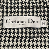 クリスチャン・ディオール Christian Dior BEE刺繍アノラックパーカー 017C10A2856 ブラック×ホワイト ポリエステル レディース パーカー