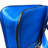 エルメス HERMES アルザン31 X刻 ブルーイドラ　シルバー金具 トリヨン レディース ハンドバッグ