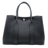 エルメス HERMES ガーデンパーティTPM W刻 ブラック SV金具 ネゴンダ レディース ハンドバッグ