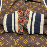 ルイ・ヴィトン LOUIS VUITTON モノグラム総柄リバーシブルジャケット FJJA97XXV ブラウン ウール レディース その他アウター