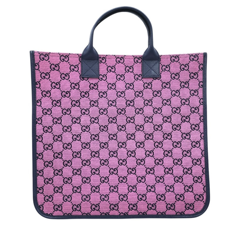 グッチ GUCCI チルドレンズトートバッグ 550763 ピンク・ネイビー GG