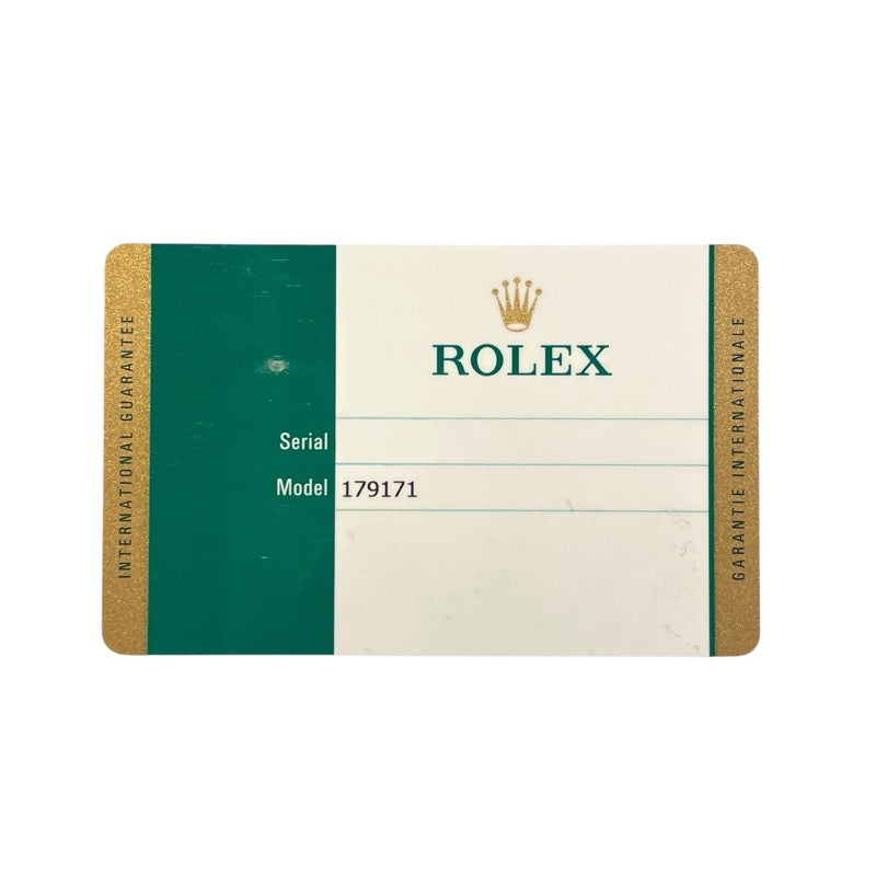 ロレックス ROLEX デイトジャスト28 179171 ピンク PG/SS レディース 腕時計