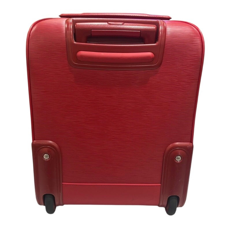 ルイ・ヴィトン LOUIS VUITTON ペガス45 M23028 レッド/スリーズ エピ ユニセックス スーツケース