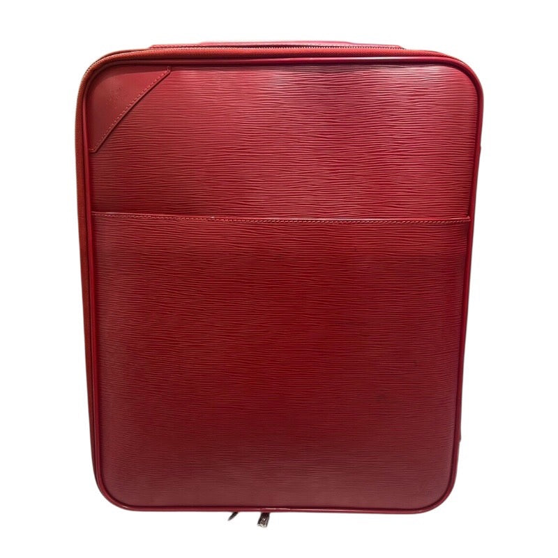 ルイ・ヴィトン LOUIS VUITTON ペガス45 M23028 レッド/スリーズ エピ ユニセックス スーツケース