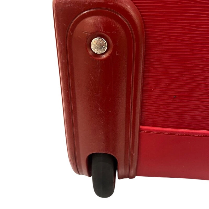 ルイ・ヴィトン LOUIS VUITTON ペガス45 M23028 レッド/スリーズ エピ ユニセックス スーツケース