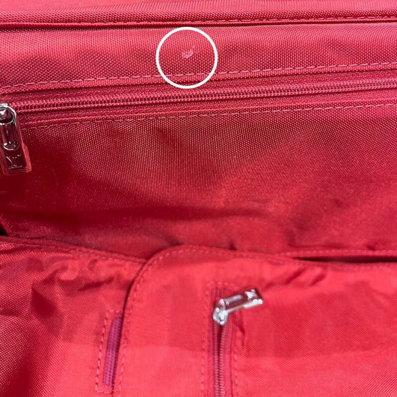 ルイ・ヴィトン LOUIS VUITTON ペガス45 M23028 レッド/スリーズ エピ ユニセックス スーツケース