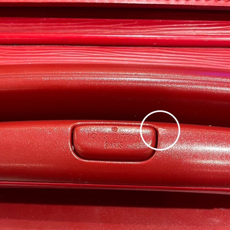 ルイ・ヴィトン LOUIS VUITTON ペガス45 M23028 レッド/スリーズ エピ ユニセックス スーツケース