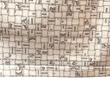 エルメス HERMES ボルデュックチェックマイクロTシャツ 5E4645DK ホワイト コットン レディース 半袖Ｔシャツ