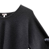 エルメス HERMES カシミアニットセーター ブラック カシミア レディース セーター