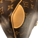ルイ・ヴィトン LOUIS VUITTON オデオンNM PM M45354 ブラウン モノグラム・キャンバス/レザー   レディース ショルダーバッグ