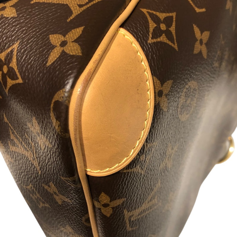 ルイ・ヴィトン LOUIS VUITTON オデオンNM PM M45354 ブラウン モノグラム・キャンバス/レザー   レディース ショルダーバッグ
