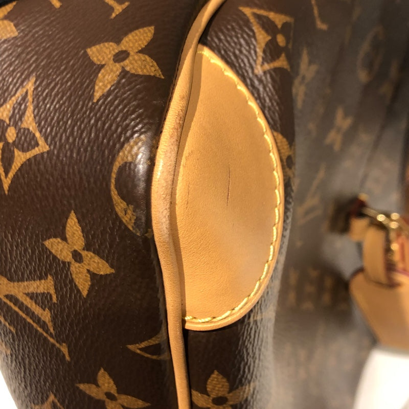 ルイ・ヴィトン LOUIS VUITTON オデオンNM PM M45354 ブラウン モノグラム・キャンバス/レザー   レディース ショルダーバッグ