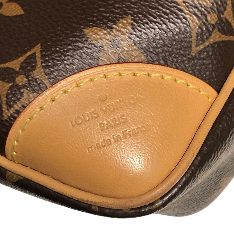 ルイ・ヴィトン LOUIS VUITTON オデオンNM PM M45354 ブラウン モノグラム・キャンバス/レザー   レディース ショルダーバッグ