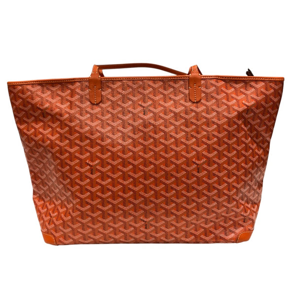 ゴヤール GOYARD アルトワMM オレンジ PVC/レザー レディース トートバッグ