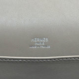 エルメス HERMES ゲタ W刻 エトゥープ/シルバー金具 シェーブル レディース ショルダーバッグ