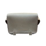 エルメス HERMES ゲタ W刻 エトゥープ/シルバー金具 シェーブル レディース ショルダーバッグ