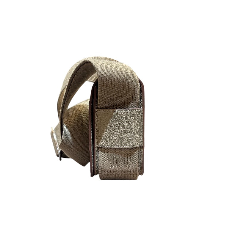 エルメス HERMES ゲタ W刻 エトゥープ/シルバー金具 シェーブル レディース ショルダーバッグ