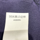 エルメス HERMES ツイルレーヌショートスリーブトップス ４H2825DL PURPLE ウール レディース 半袖Ｔシャツ