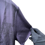 エルメス HERMES ツイルレーヌショートスリーブトップス ４H2825DL PURPLE ウール レディース 半袖Ｔシャツ